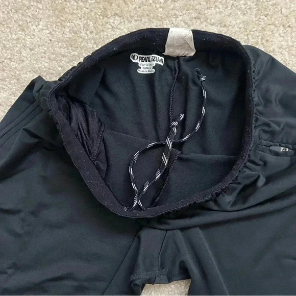 Pearl Izumi Women Black Pants Cycling Biking Outdoor Bottom Zip Size Small #4307 - Picture 10 of 16